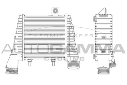 Теплообменник AUTOGAMMA 105722