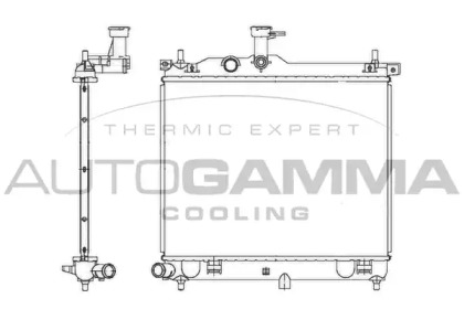 Теплообменник AUTOGAMMA 105750