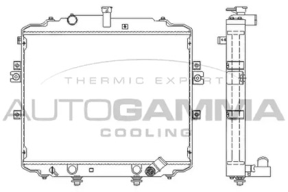 Теплообменник AUTOGAMMA 105793