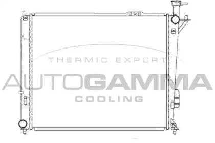 Теплообменник AUTOGAMMA 105840