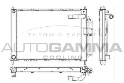 Теплообменник AUTOGAMMA 105901