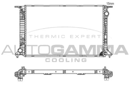 Теплообменник AUTOGAMMA 105985
