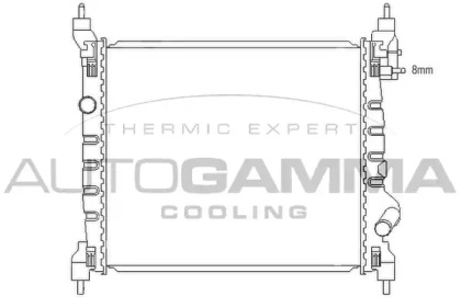 Теплообменник AUTOGAMMA 105986