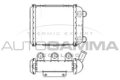 Теплообменник AUTOGAMMA 107006