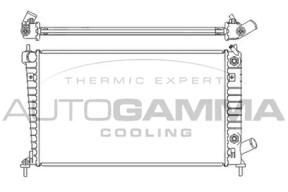 Теплообменник AUTOGAMMA 107051