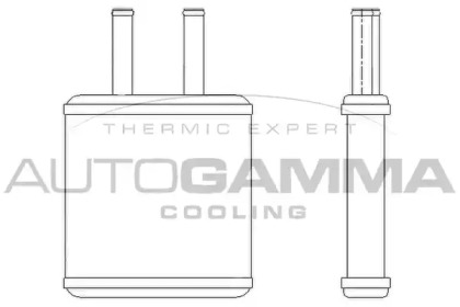 Теплообменник AUTOGAMMA 107078