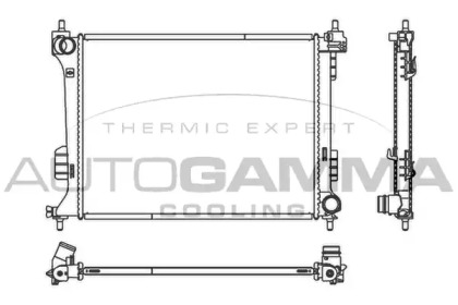 Теплообменник AUTOGAMMA 107122