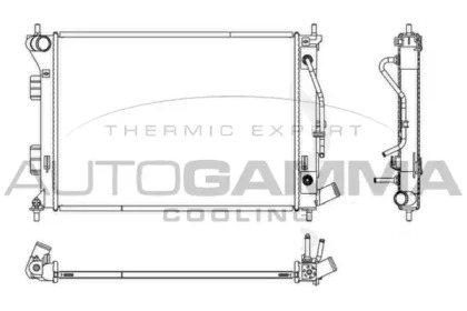 Теплообменник AUTOGAMMA 107139