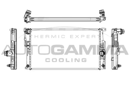 Теплообменник AUTOGAMMA 107159