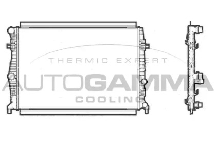 Теплообменник AUTOGAMMA 107238