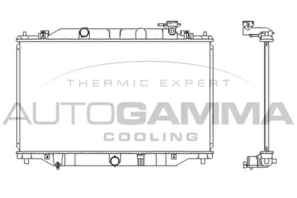 Теплообменник AUTOGAMMA 107280