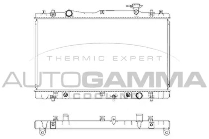 Теплообменник AUTOGAMMA 107327