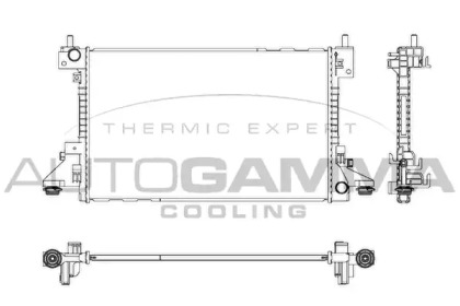 Теплообменник AUTOGAMMA 107328
