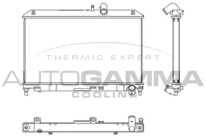 Теплообменник AUTOGAMMA 107348