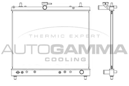 Теплообменник AUTOGAMMA 107373