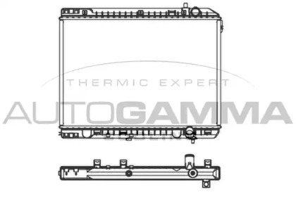 Теплообменник AUTOGAMMA 107374