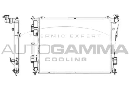 Теплообменник AUTOGAMMA 107389