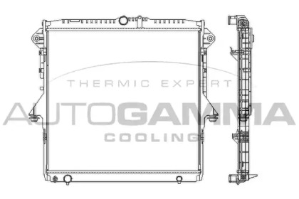 Теплообменник AUTOGAMMA 107401