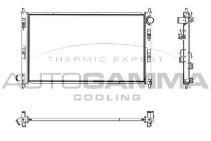 Теплообменник AUTOGAMMA 107436