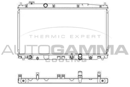 Теплообменник AUTOGAMMA 107452