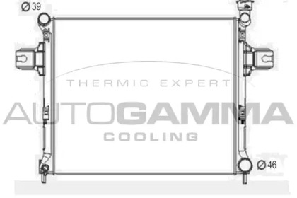Теплообменник AUTOGAMMA 107462