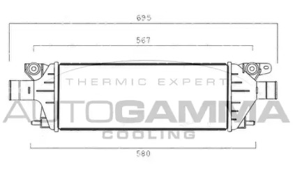 Теплообменник AUTOGAMMA 107571