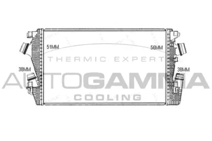 Теплообменник AUTOGAMMA 107572
