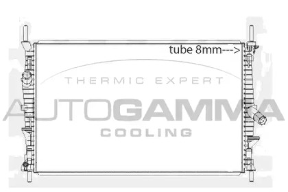 Теплообменник AUTOGAMMA 107593