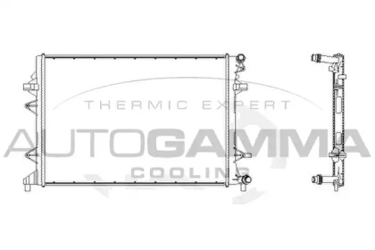 Теплообменник AUTOGAMMA 107595