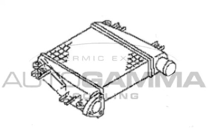 Теплообменник AUTOGAMMA 107598