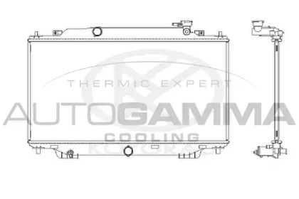 Теплообменник AUTOGAMMA 107646