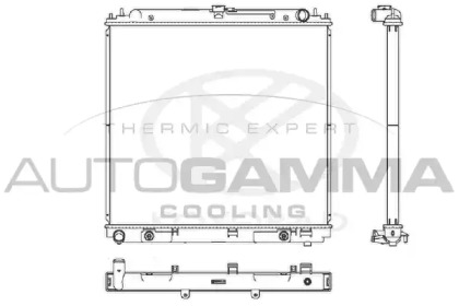 Теплообменник AUTOGAMMA 107650