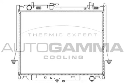 Теплообменник AUTOGAMMA 107716