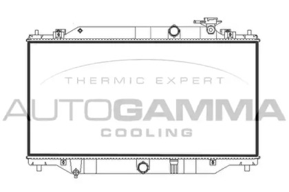 Теплообменник AUTOGAMMA 107781