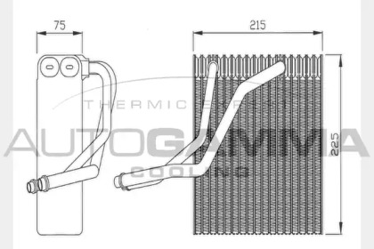 Испаритель AUTOGAMMA 112011