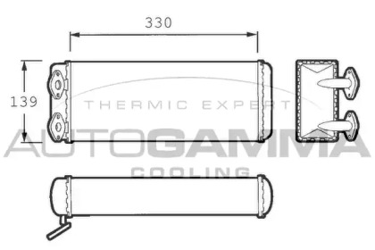 Теплообменник AUTOGAMMA 300981