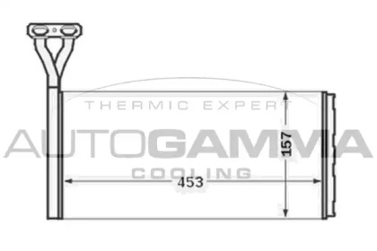 Теплообменник AUTOGAMMA 304587