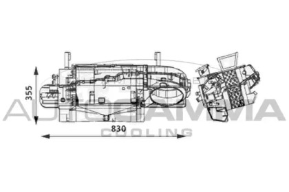 Теплообменник AUTOGAMMA 304764