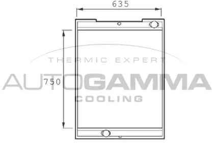 Теплообменник AUTOGAMMA 400032