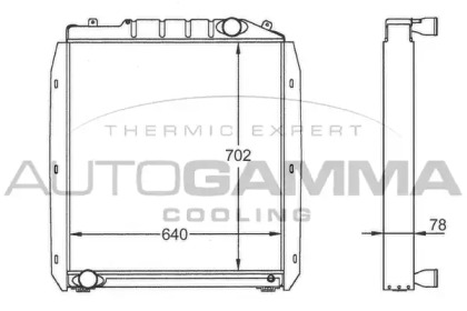 Теплообменник AUTOGAMMA 400214