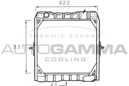 Теплообменник AUTOGAMMA 400226