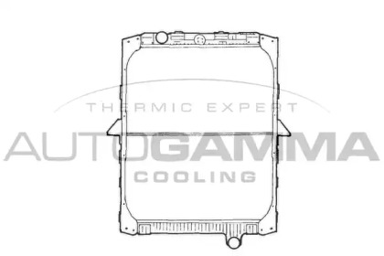 Теплообменник AUTOGAMMA 400228