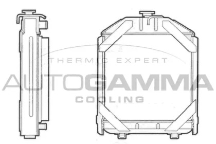 Теплообменник AUTOGAMMA 400294