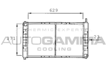 Теплообменник AUTOGAMMA 400480