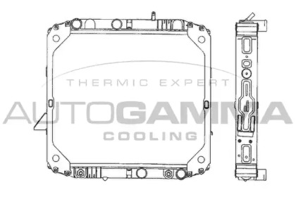 Теплообменник AUTOGAMMA 400496