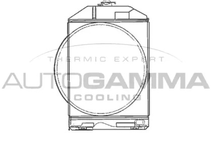Теплообменник AUTOGAMMA 400544
