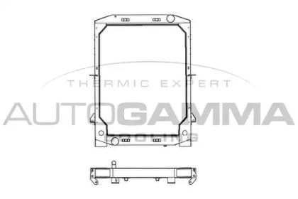 Теплообменник AUTOGAMMA 400756
