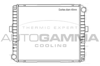 Теплообменник AUTOGAMMA 400780