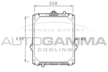 Теплообменник AUTOGAMMA 401072