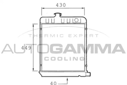 Теплообменник AUTOGAMMA 402010